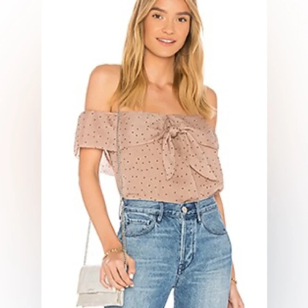 Line & Dot Allegra Top - Picture 1 of 3
